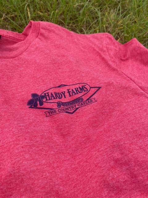 Heather Red Hardy Farms T Shirt